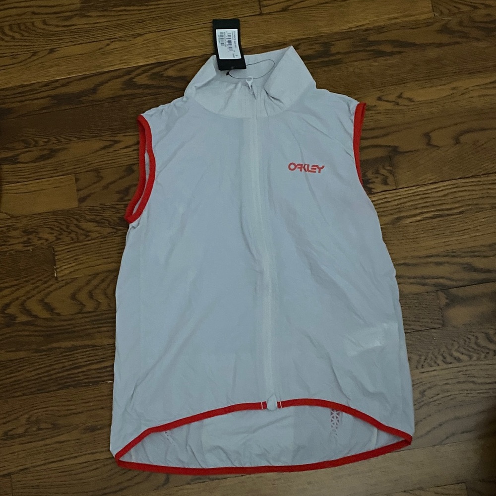 Oakley White and Red Vest